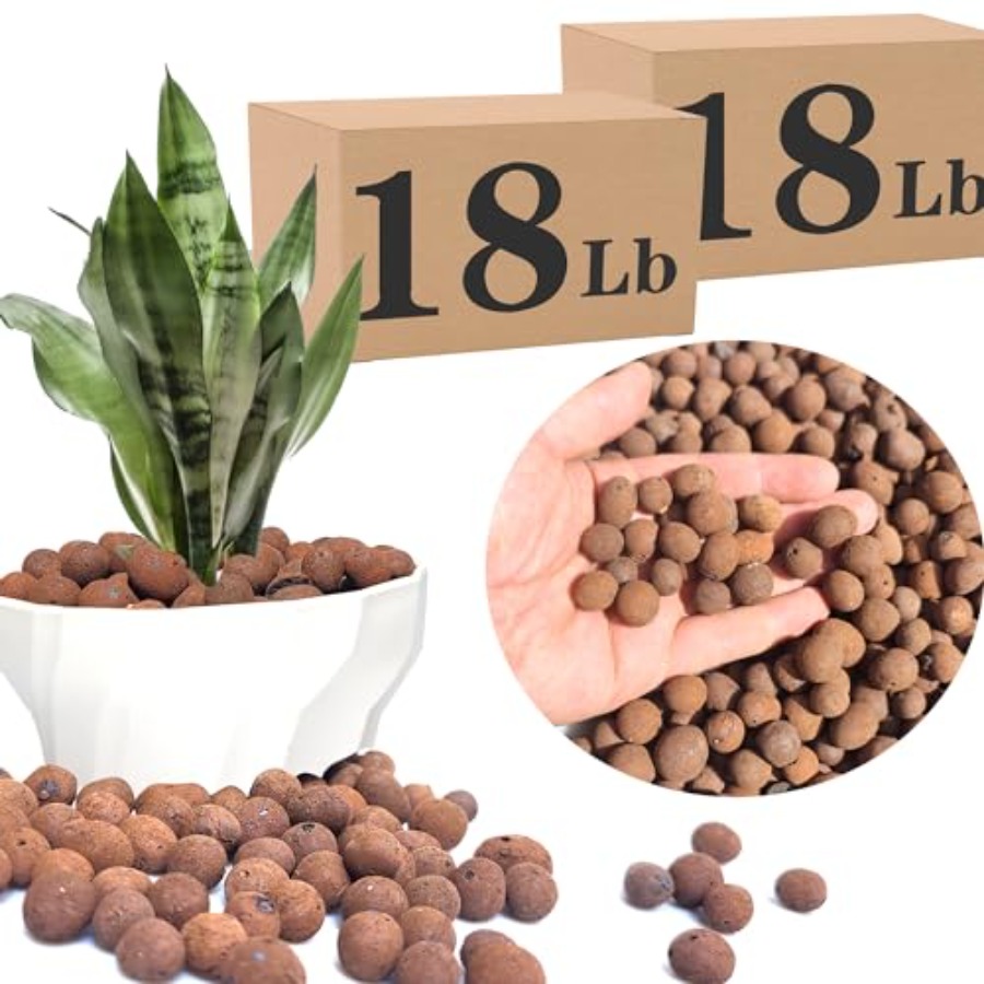Clay Pebble Growing - Voulosimi Granulats d'argile hydroponiques, roches organiques,
